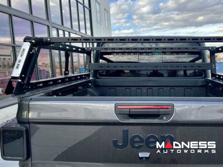 Jeep Gladiator Bed Rack - Rock Slide Engineering - Overland Basic - `20-`25 Jeep Gladiator Bed Rack - Rock Slide Engineering - Overland Basic - `20-`25